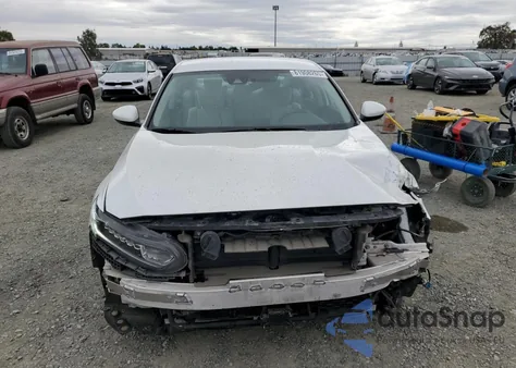 2021 Honda Accord Hybrid из США, поврежденный, VIN 1HGCV3F10MA022663